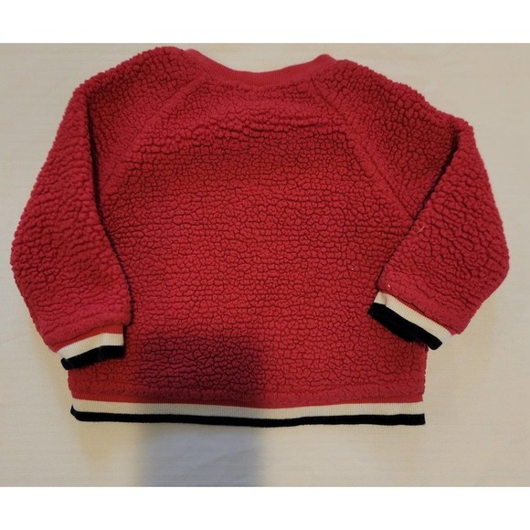 Baby Gap sherpa Sweatshirt sz 2T pink - Picture 2 of 3